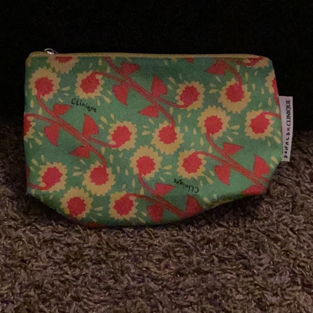 Colorful cosmetic pouch